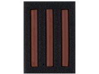 Набор сухих графических материалов "Ладога" сангина тёмная, 3 мелка