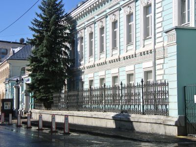 Ограда с воротами, 1882 г., архитектор Д.Н.Чичагов