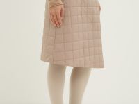 Юбка миди утепленная