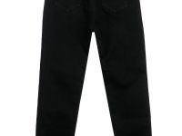 Джинсы-джоггеры, утепленные флисом, для девочки