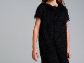 Платье трикотажное для девочек