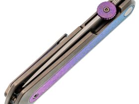 Складной нож Kizer Quoll, сталь S45VN, рукоять Titanium&Crystallized Titanium