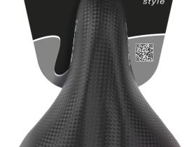 Детское седло Velo Child с замковым креплением (черный)