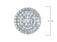 Подвеска из белого золота э4712пд02220306