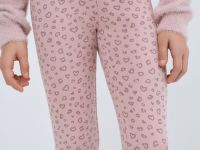 Легинсы с принтом для девочек, Оранжевый