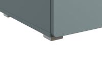 Шкаф детский Арчи 2-100x196 Серо-зеленый