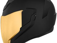 Шлем ICON Airflite Peacekeeper Black + золотой визор