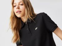 Женское поло Lacoste классического кроя из хлопка Pique