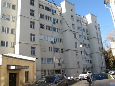 Жилой корпус "для семейных", 1929-1932 гг., архитекторы М.О.Барщ, В.Н.Владимиров, И.Ф.Милинис, С.В.Орловский, А.Л.Пастернак, Л.С.Славина