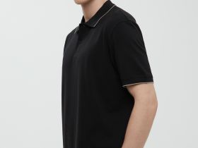 Поло из хлопка свободного кроя