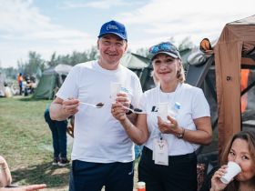 Фоторепортаж с фестиваля-конкурса «Полевая кухня» в Якутске