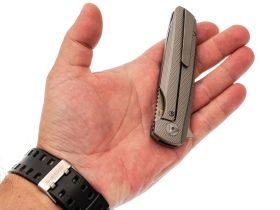 Складной нож Steelclaw SC03, сталь M390, рукоять титан