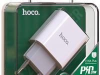 Зарядное устройство Hoco C76A Plus USB-C 20 Вт Белое