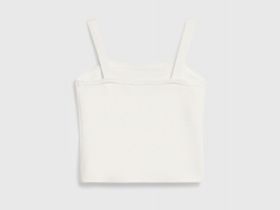 Топ на бретелях для девочек, Белый