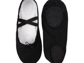 Балетки чёрные