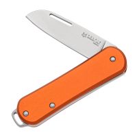 Складной нож Fox Vulpis, сталь N690, рукоять алюминий, оранжевый