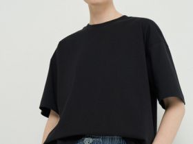 Базовая футболка оверсайз, Черный