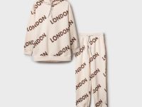 Комплект трикотажный для девочек: толстовка, брюки