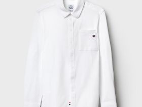 Рубашка трикотажная на кнопках