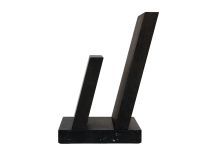 Подставка для ножей магнитная Woodinhome KS018SWEN-ST, венге/мрамор