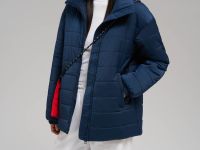 Стеганая куртка с искусственным утеплителем