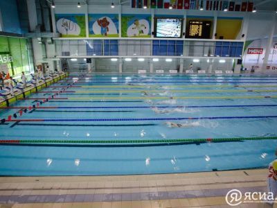 Спортсмены сборной Якутии начали подготовку к Играм «Дети Азии» в обновленном бассейне «Чолбон»