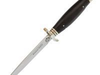 Финка НКВД, кованая 95х18, граб