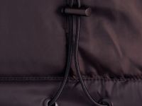 Стеганый пуховик с воротником-стойкой