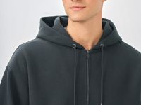 Толстовка на молнии с капюшоном, Серый