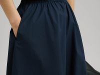 Юбка А-силуэта с эластичным поясом