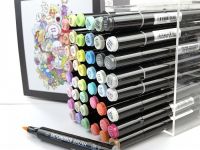 Набор маркеров Sketchmarker Brush 48 Baby style - Нежные тона (48 маркеров в пластиковом кейсе)