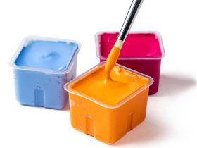 Гуашь HIMI 30 мл, №060 желтый средний