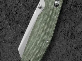 Складной нож Bestech Knives Slasher, сталь D2, рукоять микарта, зеленый