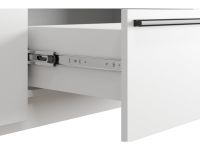 ТВ-тумба Кимбол 180x45 Белый/Черный