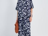 Юбка макси с принтом