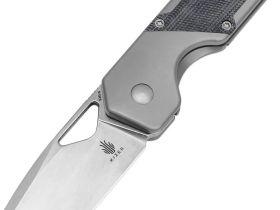 Складной нож Kizer Militaw, сталь S35VN, рукоять титан/микарта