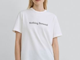 Футболка с принтом, Белый