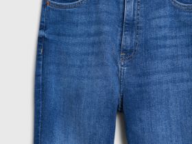 Джинсы Skinny с высокой посадкой, Синий