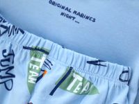 Пижама с длинным рукавом для маленького мальчика