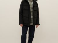 Куртка утепленная прямого силуэта