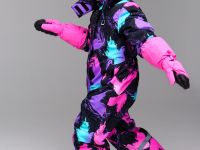 Комбинезон текстильный с полиуретановым покрытием для девочек