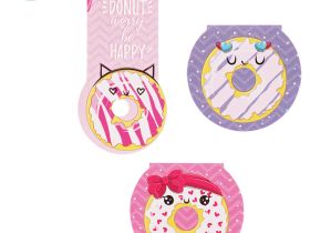 Закладки магнитные для книг MESHU "Donuts" 3 шт, 75*115 мм