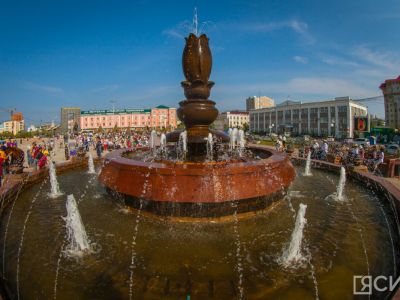 В Якутске фонтан на площади Орджоникидзе закроют на ремонт