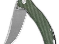 Складной нож QSP Walrus, сталь D2, рукоять микарта, зеленый