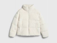 Утеплённая куртка из вельвета, Бежевый