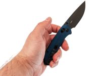 Складной нож Kizer T1 CD, сталь M390, рукоять алюминий, синий/черный
