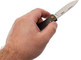 Складной нож Sanrenmu Partner с ножницами, сталь 12C27, рукоять нержавеющая сталь, серый