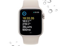 Смарт-часы Apple Watch SE Gen 2 40mm Starlight Aluminum Case with Starlight Sport Band (M/L)