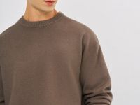 Джемпер из смесовой вискозы, Коричневый