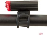 Фонарь для велосипеда на шлем Author (белый / красный)